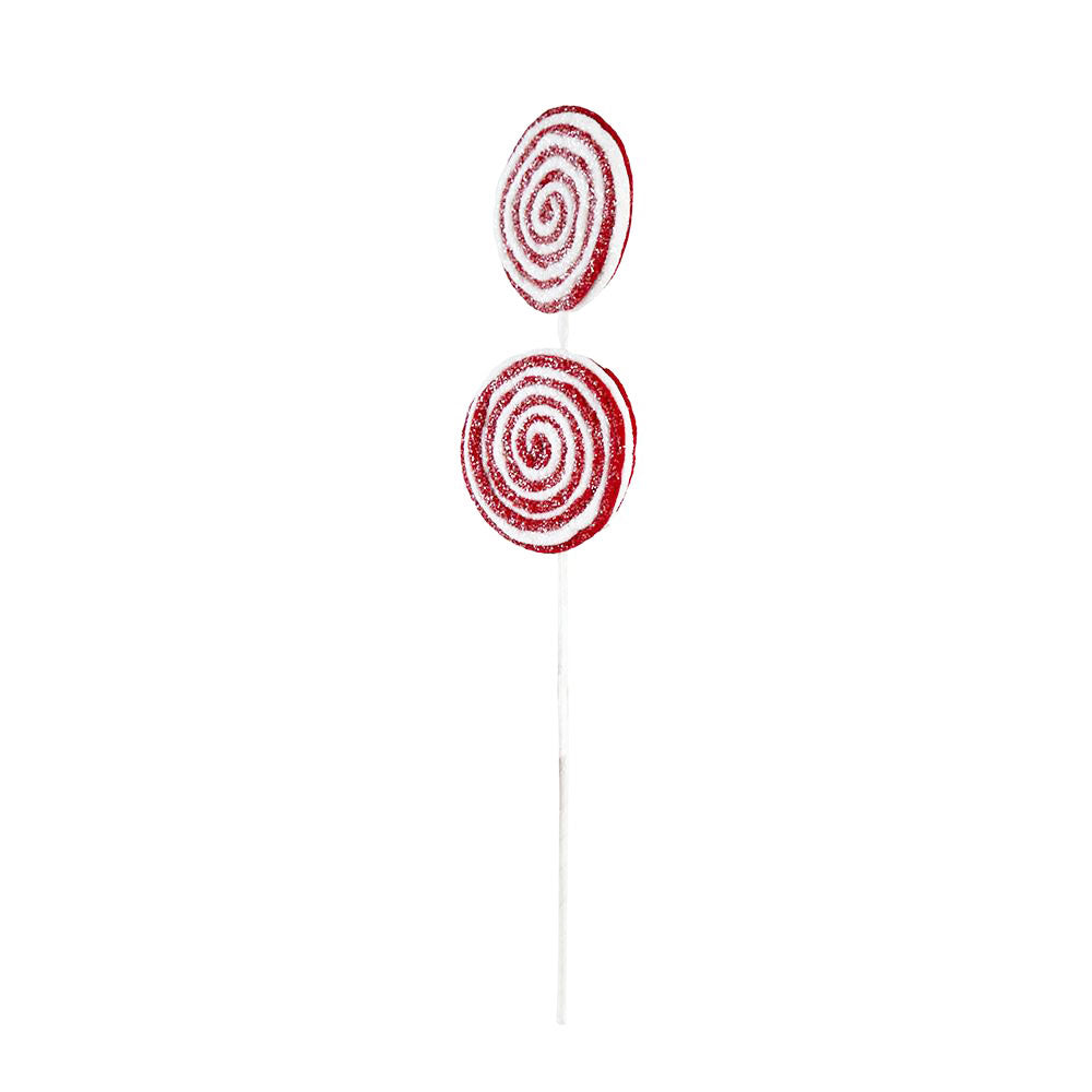 19x7" Iced Lollipop Spray - Set of 6