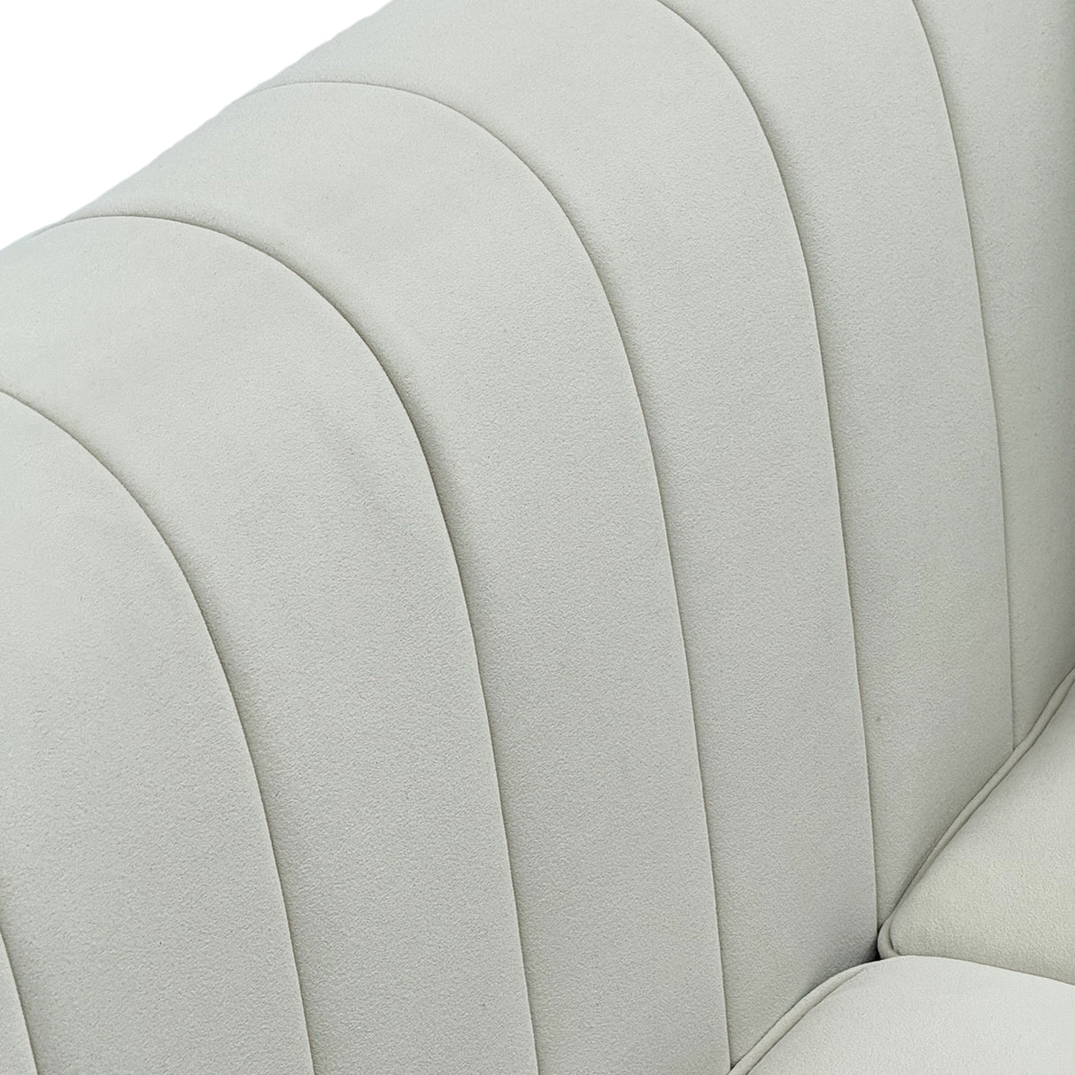 Modern Velvet Upholstered Sofa Set of 2