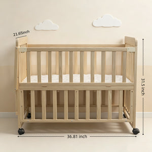 Solid Wood Baby Bassinet