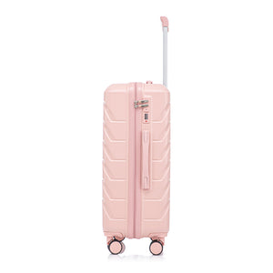 3 Pieces Set 20" / 24" / 28" Spinner Wheel Luggage With Combination Lock