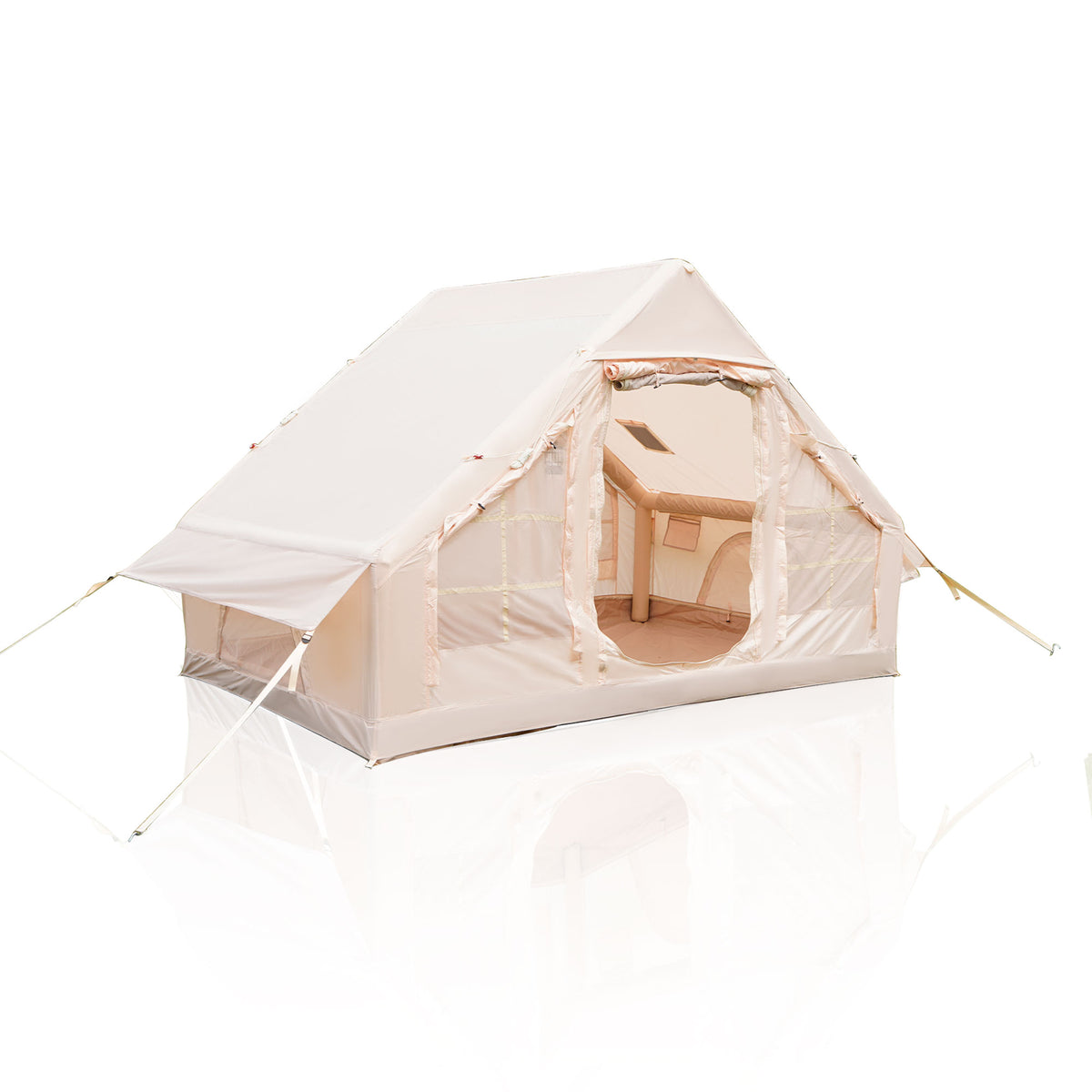 Inflatable Camping Tents with Hand Pump – Durable Oxford Fabric Outdoor Shelter