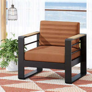 Giovanna - Club Chair Set With Aluminum Frame - Best Buy Furniture