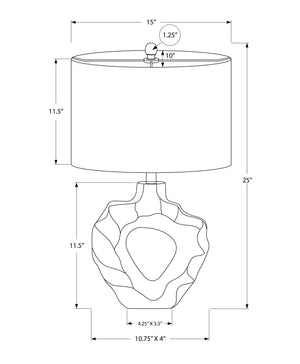 Lighting, Table Lamp, Modern - Cream - Best Buy Furniture