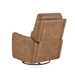 Dublin 30" Swivel Power Recliner Arm Chair Saddle