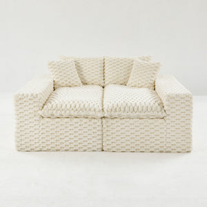 Multifunctional Sofa, Side-By-Side Or Facing Each Other