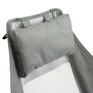Hammock Camping Chair with Steel Frame - Grey or Black