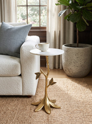 Leafy Branch Side Table
