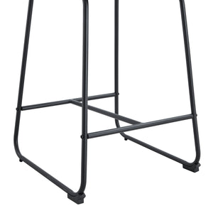 Retro Bar Chairs, Comfortable Stools (Set of 2)