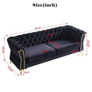 Modern Tufted Sofa For Living Room