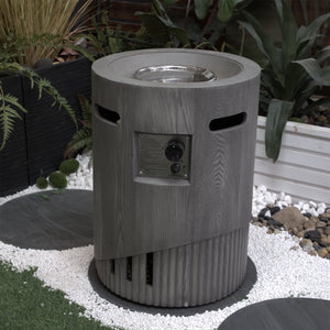 32000 BTU Round Outdoor Gas Fire Pit