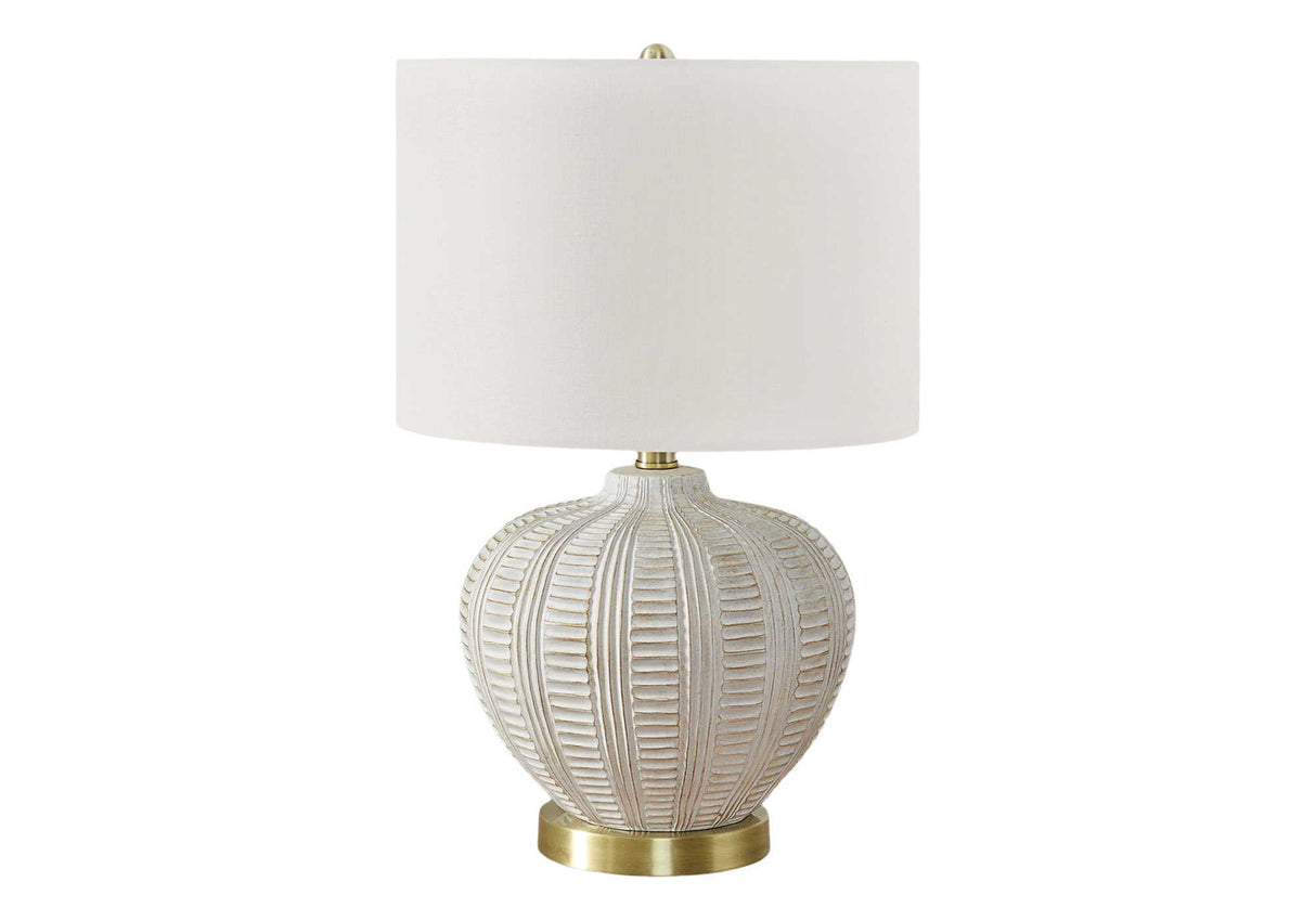 Transitional Lighting, Table Lamp, Resin - Cream - Best Buy Furniture