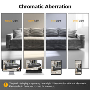 Convertible Deep Seat Sofa With Soft Pillows And Ottomans