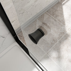 55"-60" W x 72" H Matte Shower Door