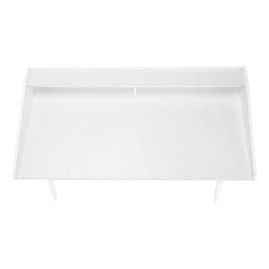 Computer Desk For Home Office, Laptop Storage Shelves, Contemporary & Modern