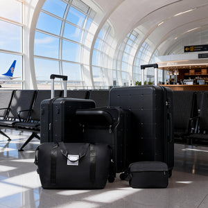 Hardside Luggage Set - 5 Piece with USB Port & TSA Lock