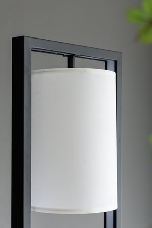 Two Tiered Vertical Shelving Stand with Light