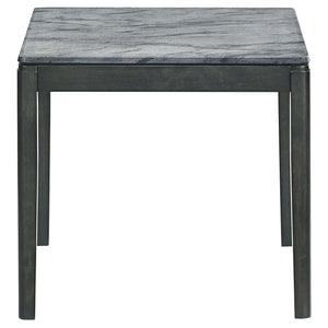 Tryon - Marble 2 Piece Coffee And End Table Set - Gray