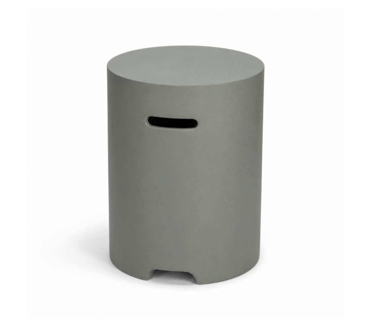 Lightweight Concrete Propane Tank Cover Table