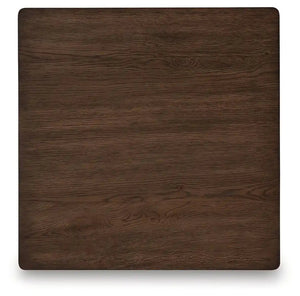Hannodream - Square End Table - Warm Brown - Best Buy Furniture