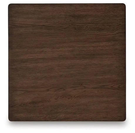 Hannodream - Square End Table - Warm Brown - Best Buy Furniture