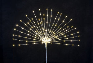 LED Starburst Tree Topper 31"H (Set of 2)