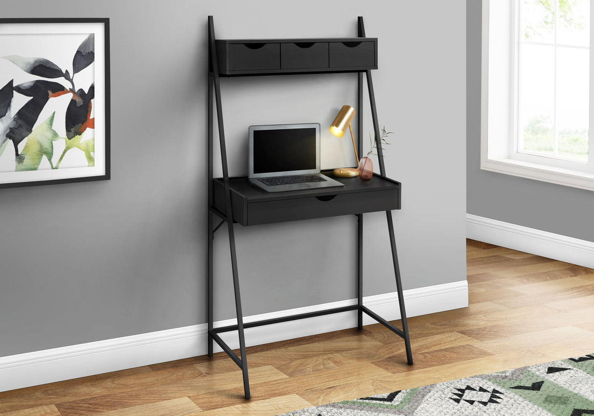 Computer Desk For Home Office, Laptop, Leaning, Storage Drawers, Contemporary & Modern - Best Buy Furniture