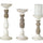 Ivory-Candle-Holder-with-Wood-Accent-(Set-of-3)-Candle-Holders