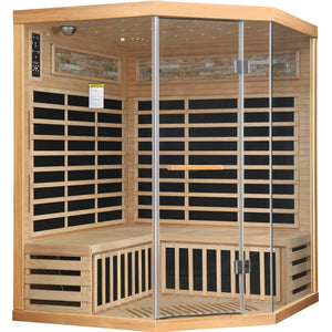 Family Style Pentagonal Sauna Room
