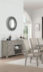 Rocky Fabric Armless Dining Chair