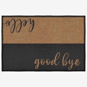 Cameroon Cotton Kilim Woven Doormat Rug