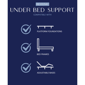 Comfort Care - 12" Hybrid Euro Top Mattress Plush Comfort, Foam