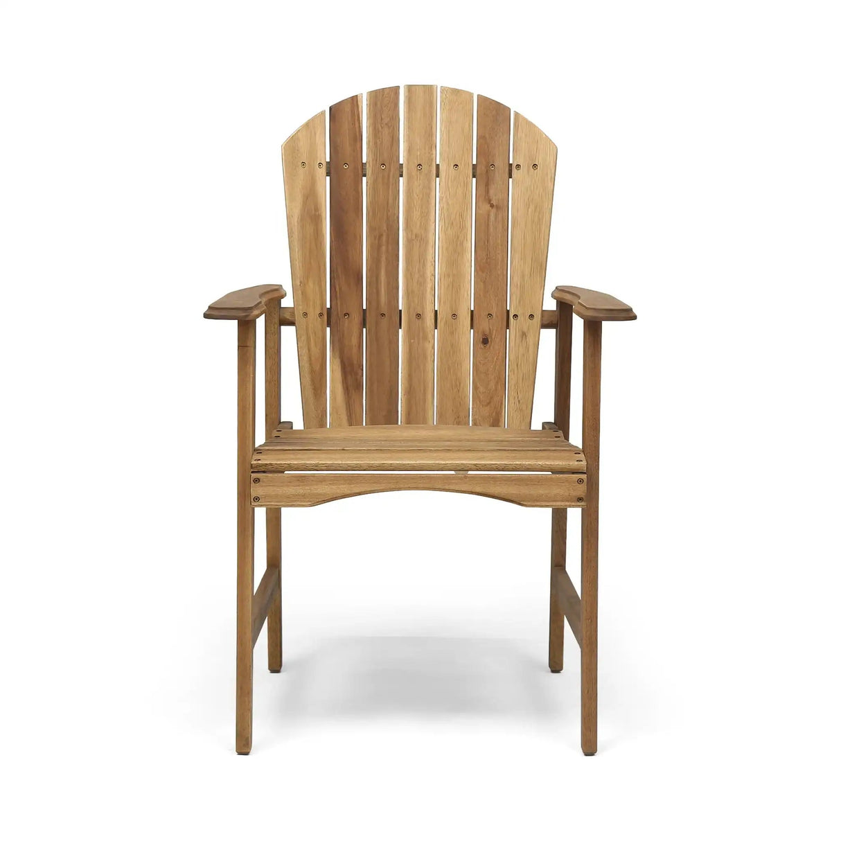 Outdoor Weather Resistant Acacia Wood Adirondack Dining Chairs (Set of 2) - Best Buy Furniture