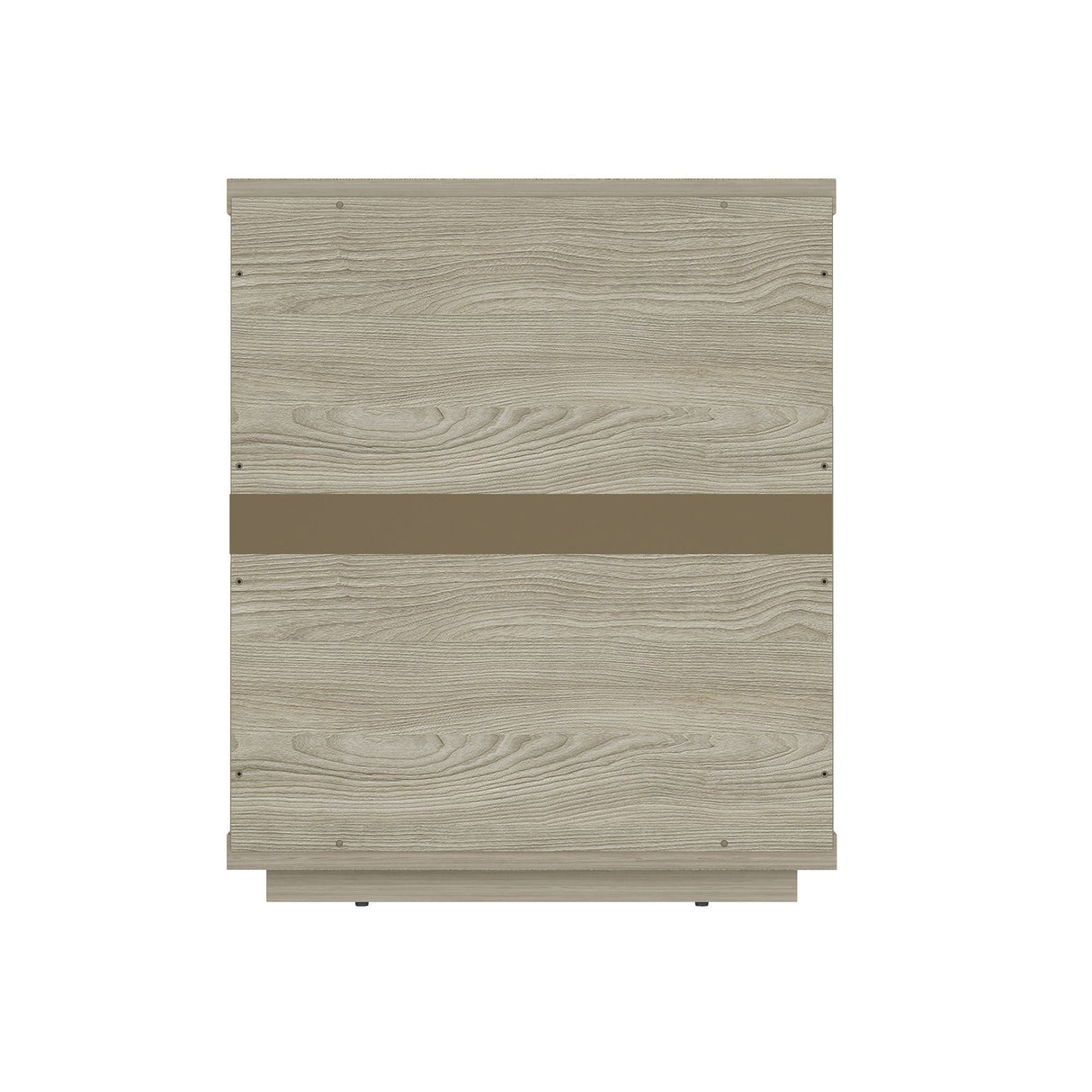 Evelyn - Nightstand With 3 Drawers, Smooth Rounded Edges