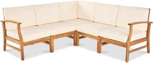 Perla - 5 Pieces Sofa Set - Best Buy Furniture