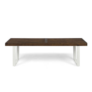 Intrinsic - Outdoor Dining Bench With Slat Top - Best Buy Furniture