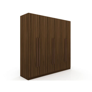 Gramercy - Free Standing Wardrobe Closet With Drawers And Shelves