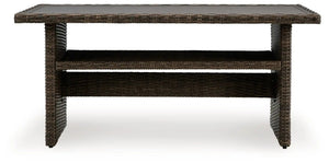 Brook Ranch - Rect Multi-use Table - Brown - Best Buy Furniture