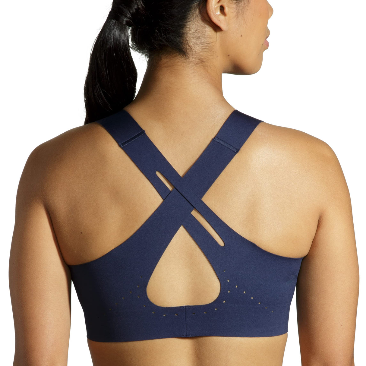 Brooks Women's Crossback 20 Sports Bra - Navy