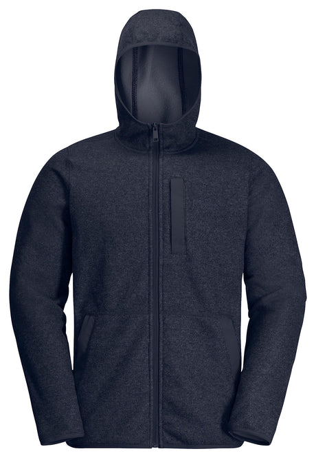 Jack Wolfskin Tannenspur Hooded Jacket - Night Blue