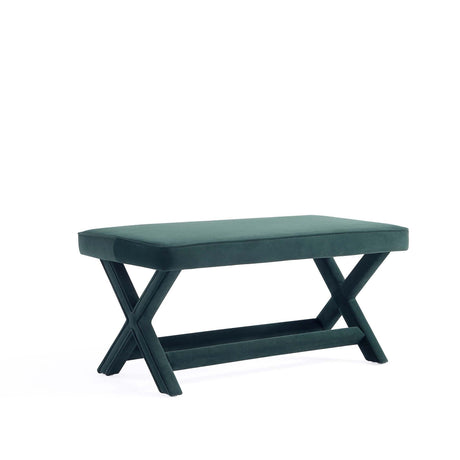 Abigail - Accent Bench With Piped Cushion