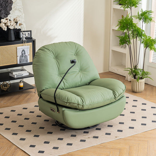 Power Recliner Swivel Glider USB Charger With tooth Music Player, Sleep, Working, Game And Leisure