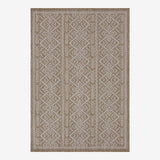 Brisk Beige Machine Woven Rug