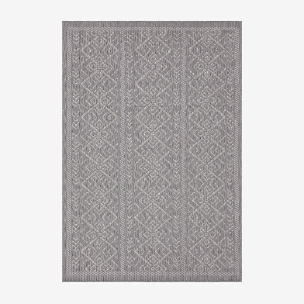 Brisk Grey Machine Woven Rug