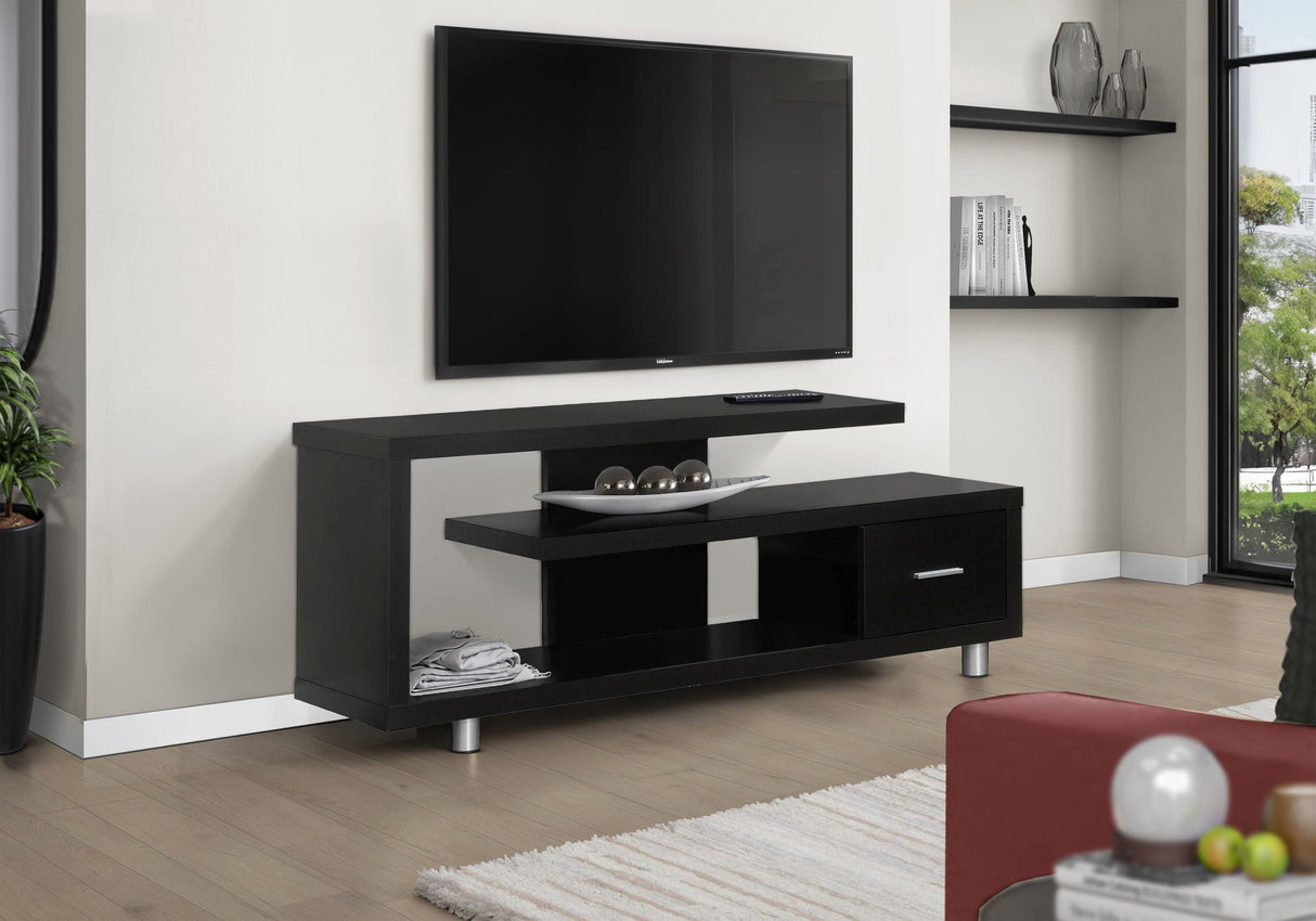 TV Stand, Console, Media Entertainment Center Storage Cabinet, Contemporary & Modern - Best Buy Furniture