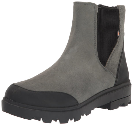 BOGS Women's Holly Chelsea Leather Rain Boot - Green Ash