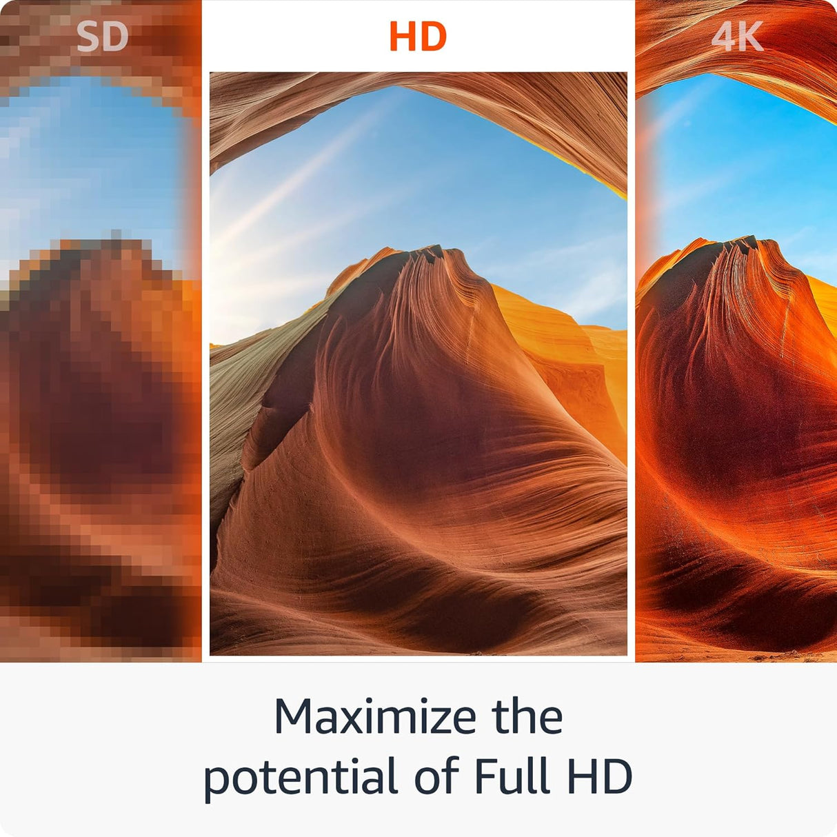 Amazon Fire TV Stick HD (newest model), free and live TV, Alexa Voice Remote