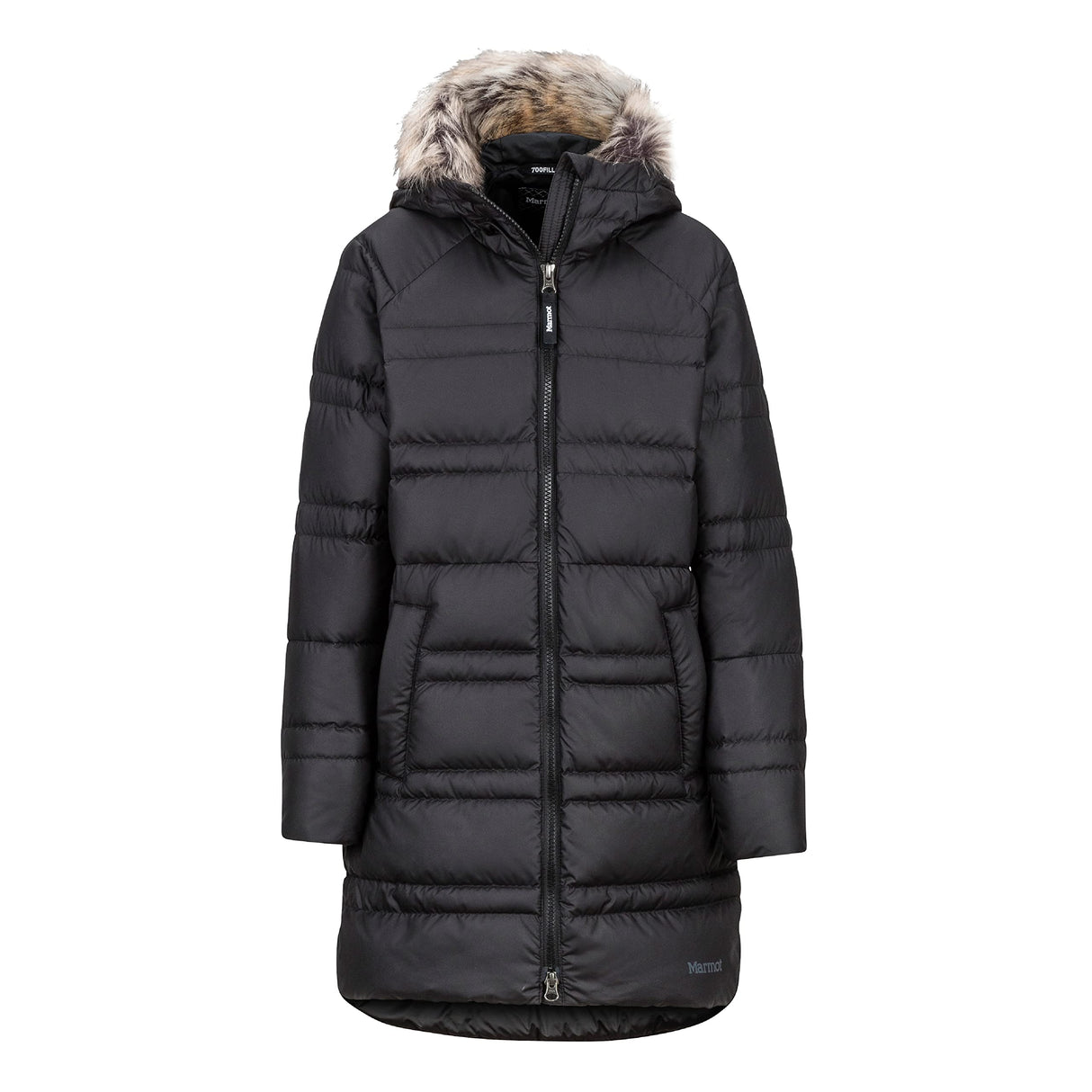 Marmot Kids Montreaux II Hooded Down Parka - Black