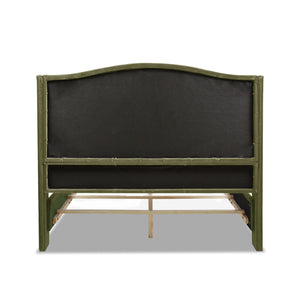 Marcella - Upholstered Shelter Headboard Bed Set