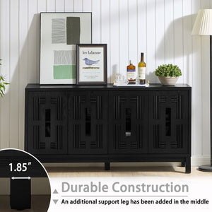 60.7" Mid Century Modern Sideboard Buffet Cabinet
