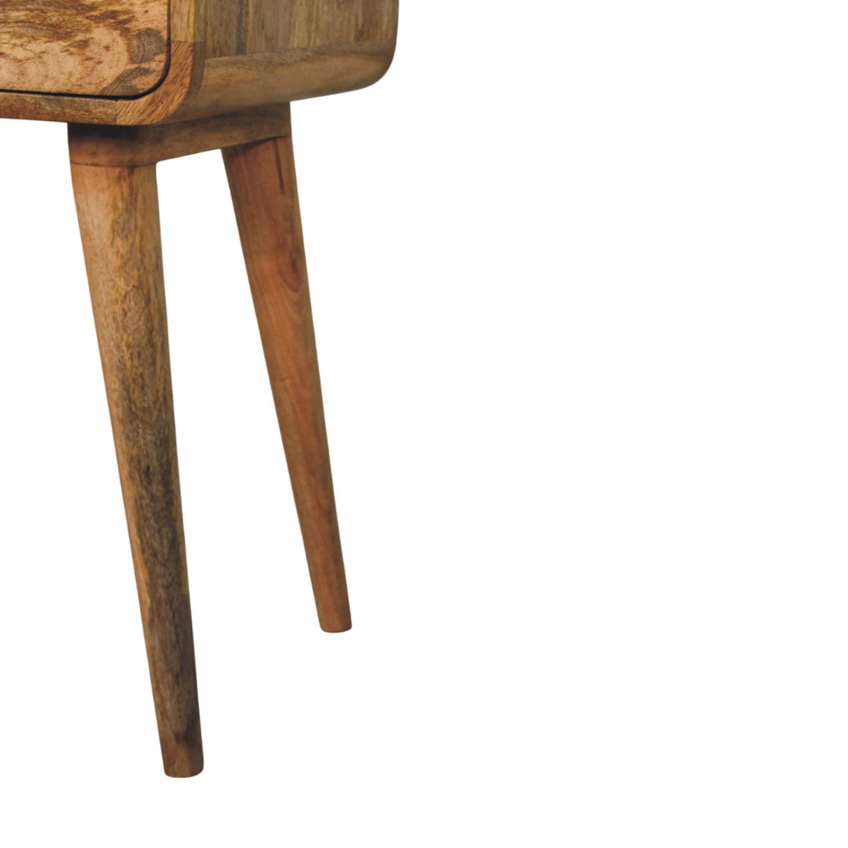 Solid Wood Avora Nightstand with 1-Drawer, Oak-ish